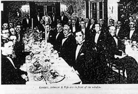 picture of banquet in Rifes honor